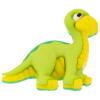 Kinderknopf -  süßes Dinosaurier-Baby in Grün