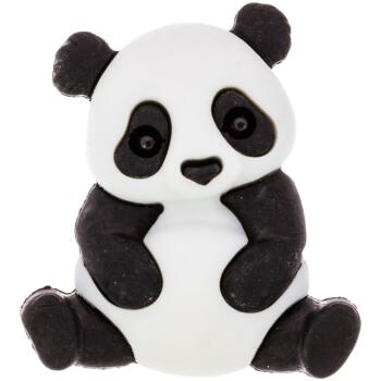 Kinderknopf aus Kunststoff - sympathischer Panda in...