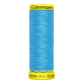 Nähgarn Gütermann Maraflex (5396) neonblau 150m