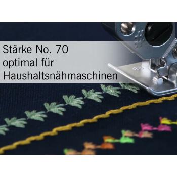 Zierstichfaden Gütermann Deco Stitch 70 (800) weiß 70m