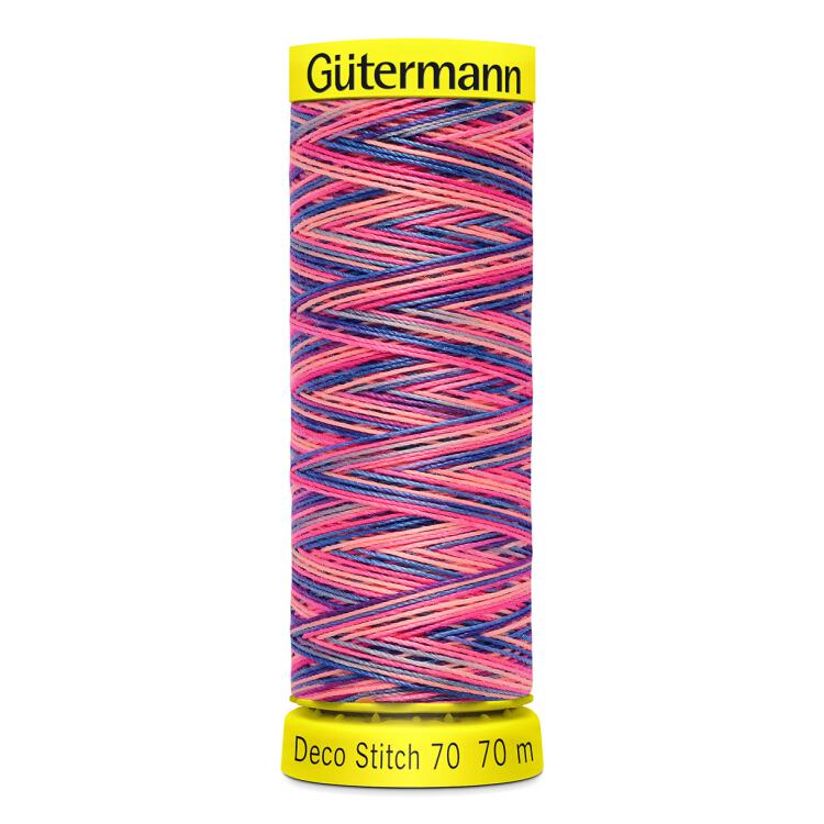 Zierstichfaden Gütermann Deco Stitch 70 Multicolour (9819) 70m