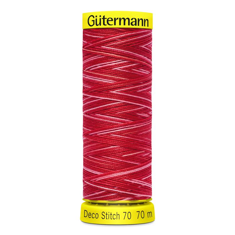 Zierstichfaden Gütermann Deco Stitch 70 Multicolour (9984) 70m