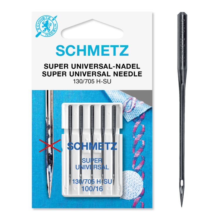 Schmetz Super Universal-Nadel (NM 100) | 5er Box | 130/705 H-SU