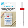Schmetz Zwillings-Universal-Nadel (NM 80) | Nadelabstand: 4 mm