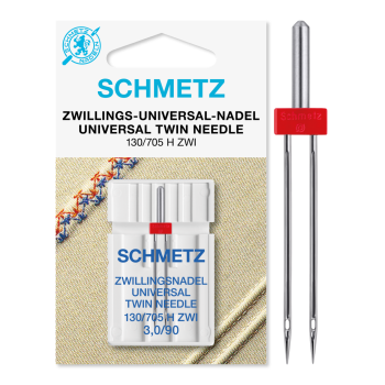 Schmetz Zwillings-Universal-Nadel (NM 90) | Nadelabstand: 3 mm