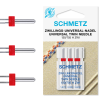 Schmetz Zwillings-Universal-Nadel (NM 70/80/90) | Nadelabstand: 1,6/2,0/3,0 mm | 3er Box