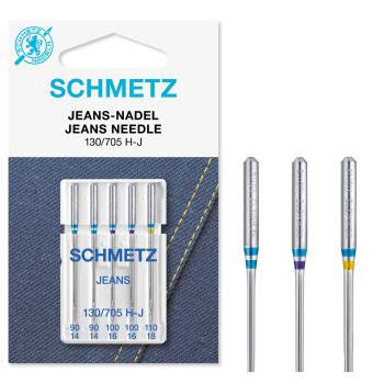 Schmetz Jeans-Nadel (NM 90-110) | 5er Combi-Box: 2x90 |...