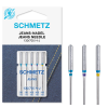 Schmetz Jeans-Nadel (NM 90-110) | 5er Combi-Box: 2x90 | 2x100 | 1x110