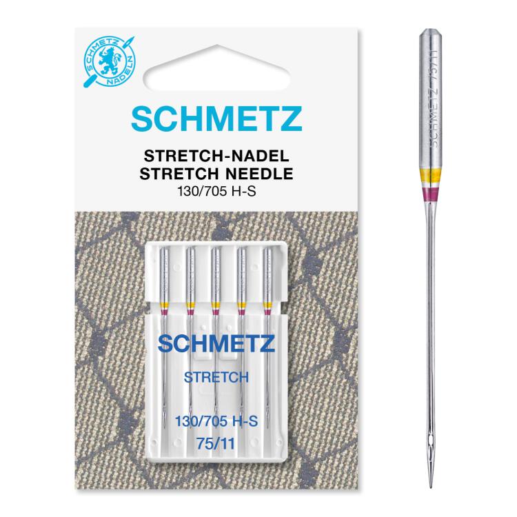 Schmetz Stretch-Nadel (NM 75) | 5er Box | 130/705 H-S