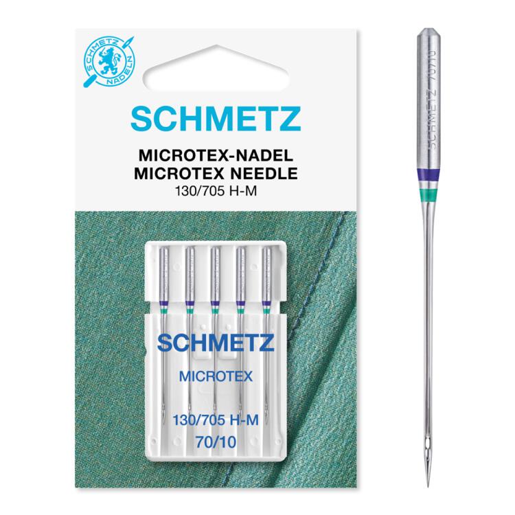 Schmetz Microtex-Nadel (NM 70) | 5er Box | 130/705 H-M