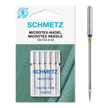 Schmetz Microtex-Nadel (NM 110) | 5er Box | 130/705 H-M