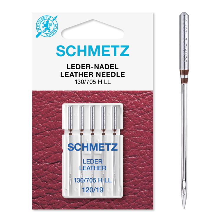 Schmetz Leder-Nadel LL (NM 120) | 5er Box | 130/705 H LL