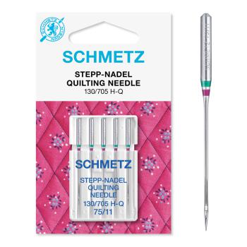Schmetz Quilting-Stepp-Nadel (NM 75) | 5er Box | 130/705 H-Q
