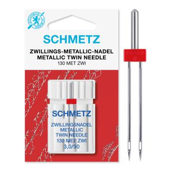 Schmetz Zwillings-Metallic-Nadel (NM 90) | Nadelabstand:...