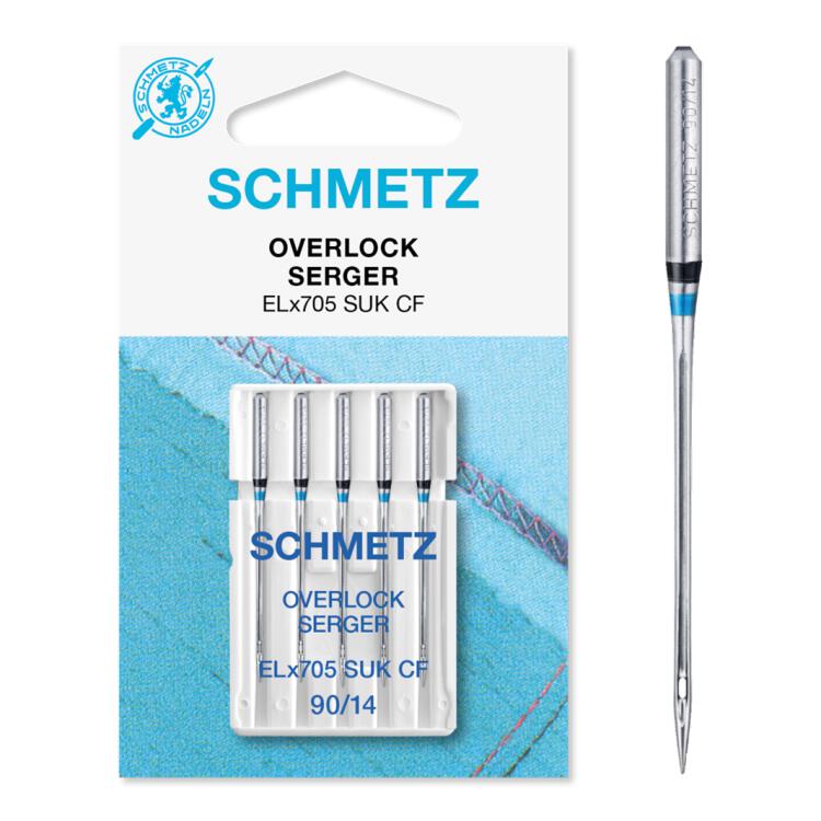 Schmetz Overlock-Nadel (NM 90) | 5er Box | ELx705 SUK