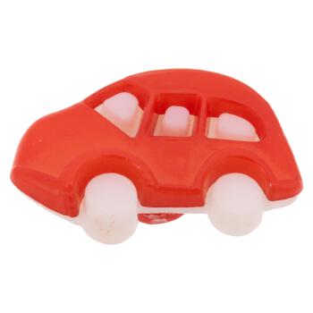 Kinderknopf - rotes Auto