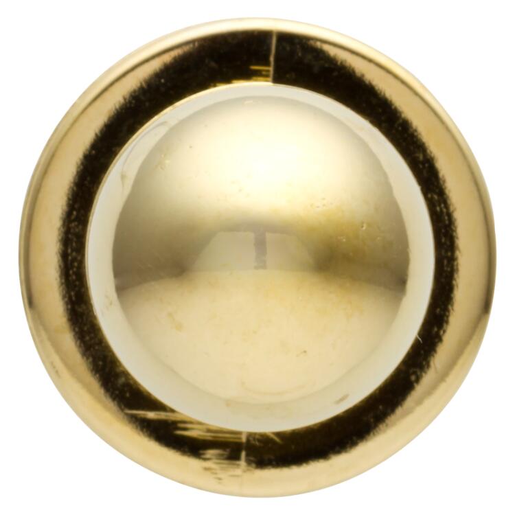 Kochknopf in Gold aus Kunststoff 18mm