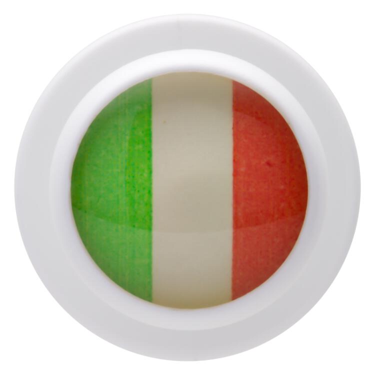 Kochknopf aus Kunststoff mit Italien-Fotomotiv