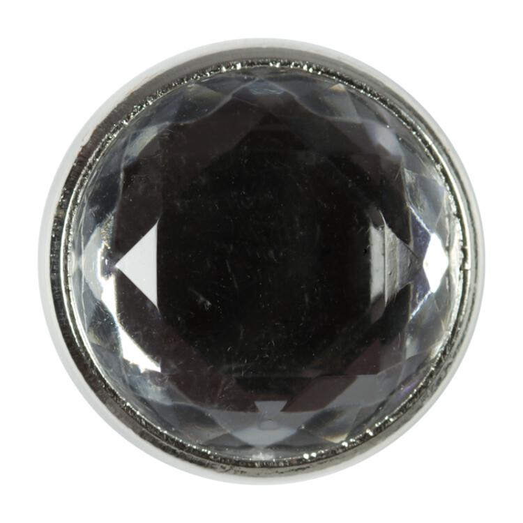 Kristallknopf - transparent 23mm