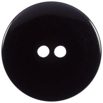 Designerknopf aus Kunststoff mit drei Schichten -  schwarz, weiß, transparent