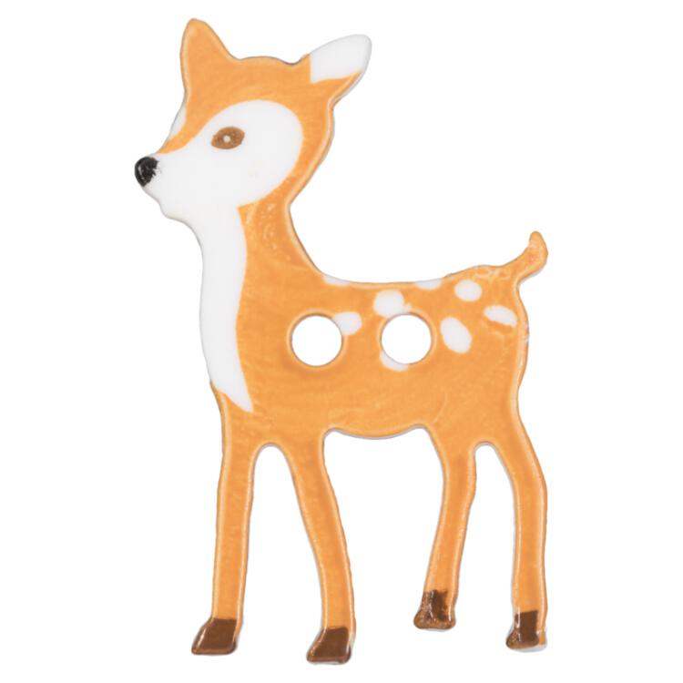 Kinderknopf - das braune Reh Bambi