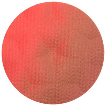 Kunststoffknopf mit matter Oberfläche und Farbverlauf von Grau auf Rot