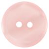 Feiner Kunststoffknopf mit Perlmutteffekt in Rosa