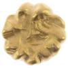 Metallknopf in Blumenform gold