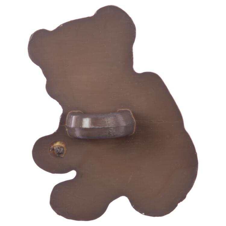Kinderknopf - Teddybär in Braun