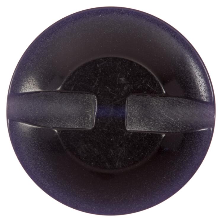 Kunststoffknopf in Blau-Grau mit Perlmutteffekt 20mm