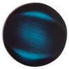 Kunststoffknopf in Samtoptik Farbverlauf blau schwarz