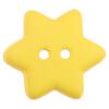 Kinderknopf - gelber Stern