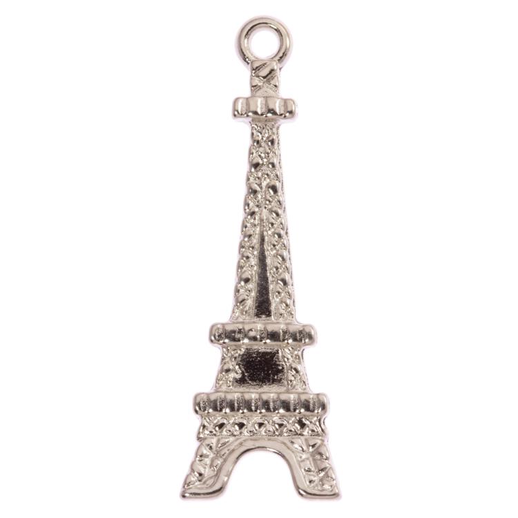Anhänger Eiffelturm in Silber aus Metall 35mm
