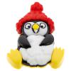 Weihnachtsknopf - Niedlicher Pinguin mit roter Mütze