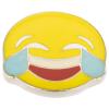 Smiley-Knopf (Emoji/Emoticon) - Gesicht mit Freudentränen - "happy"